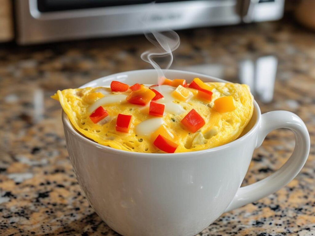 Microwave Egg Mug Omelette
