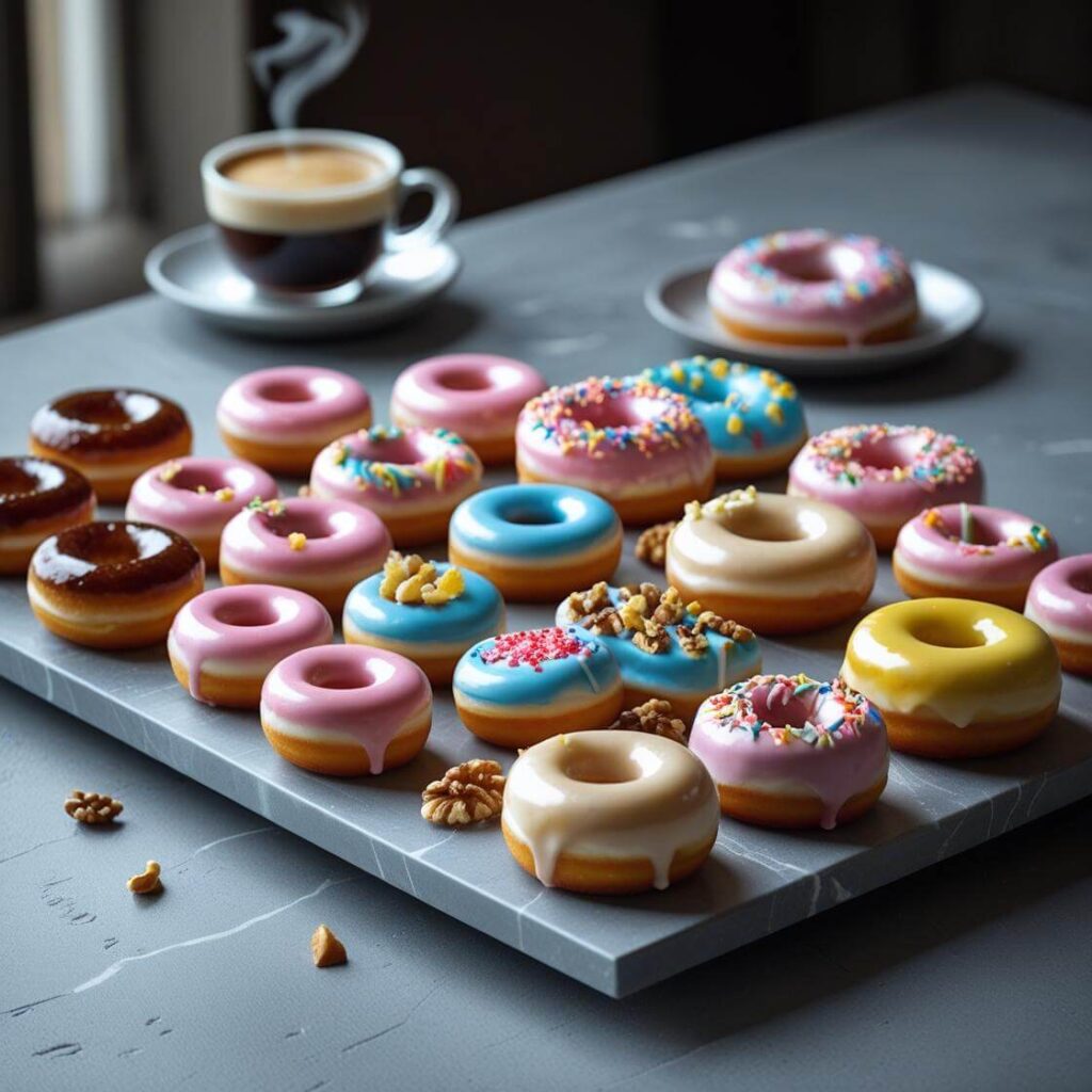 10 Popular Donut Cake Design Ideas for Every Occasion 10 Mini Donut Cake Bites
