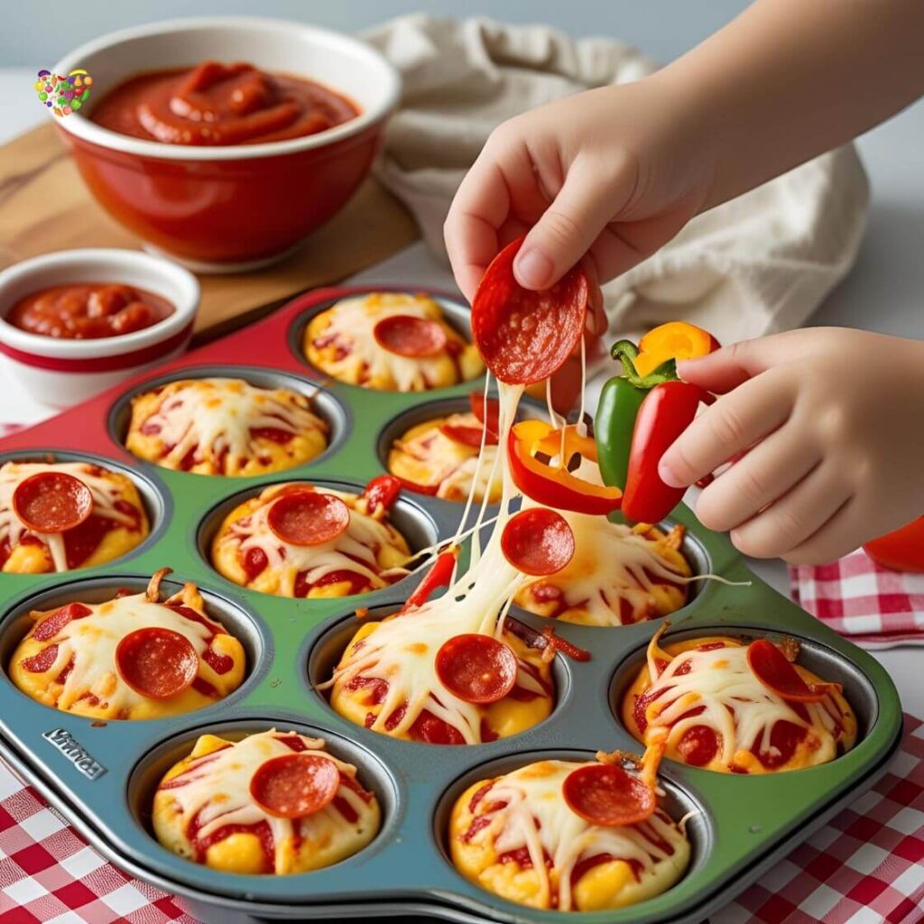 Mini Pizza Muffins