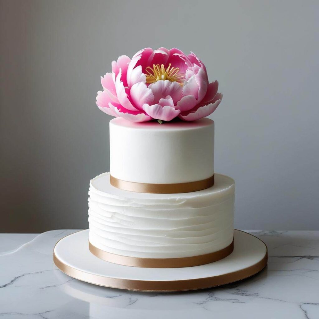 Minimalist Chic Cake