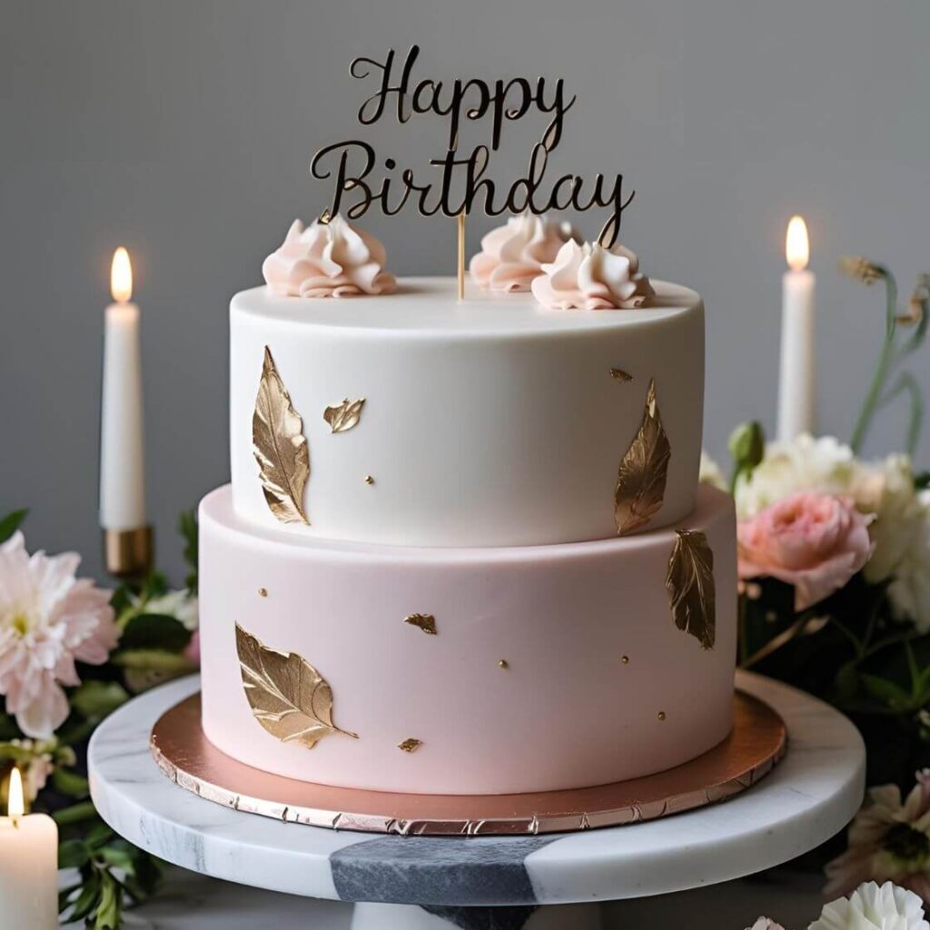 Minimalist Elegant Cake