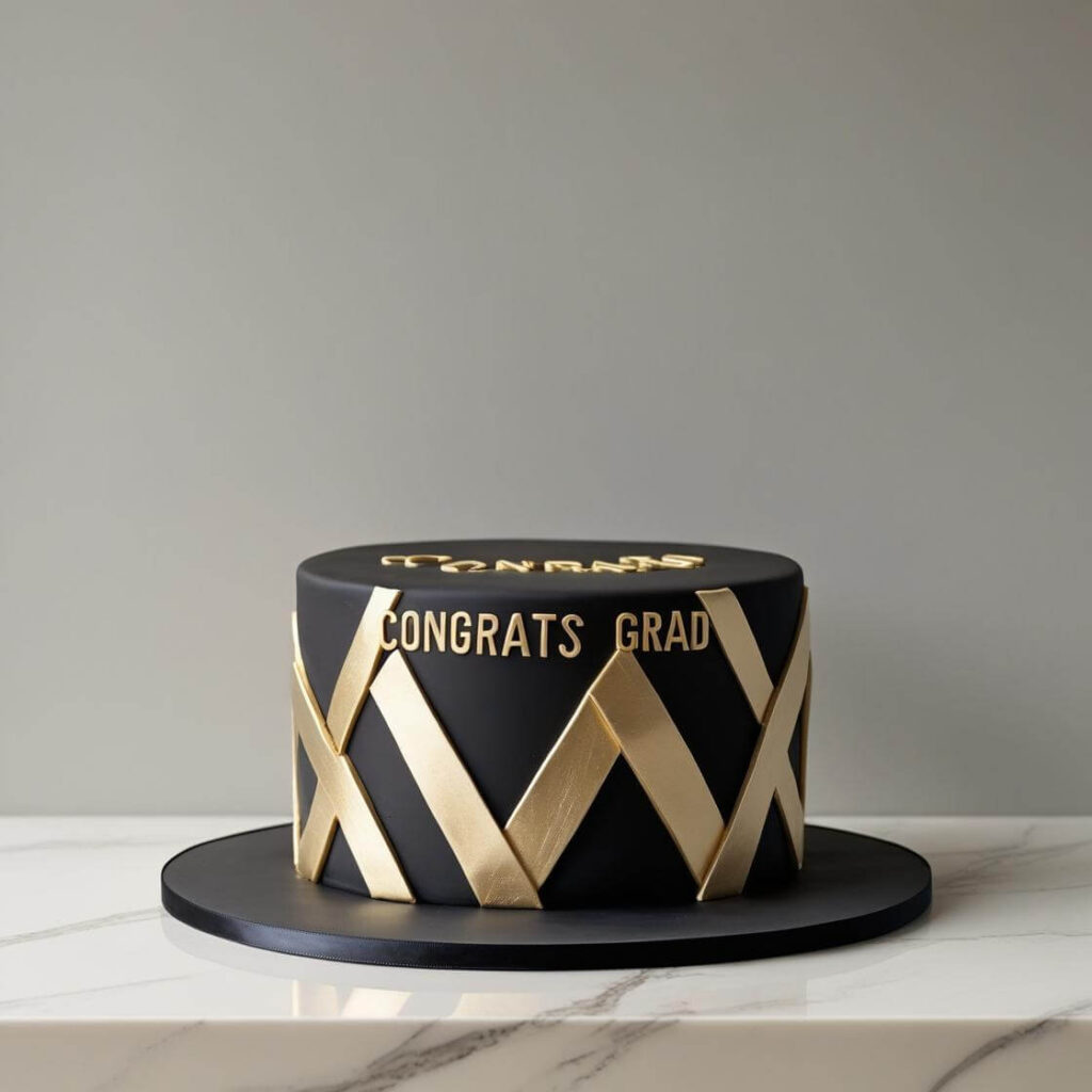 Minimalist Modern Cake