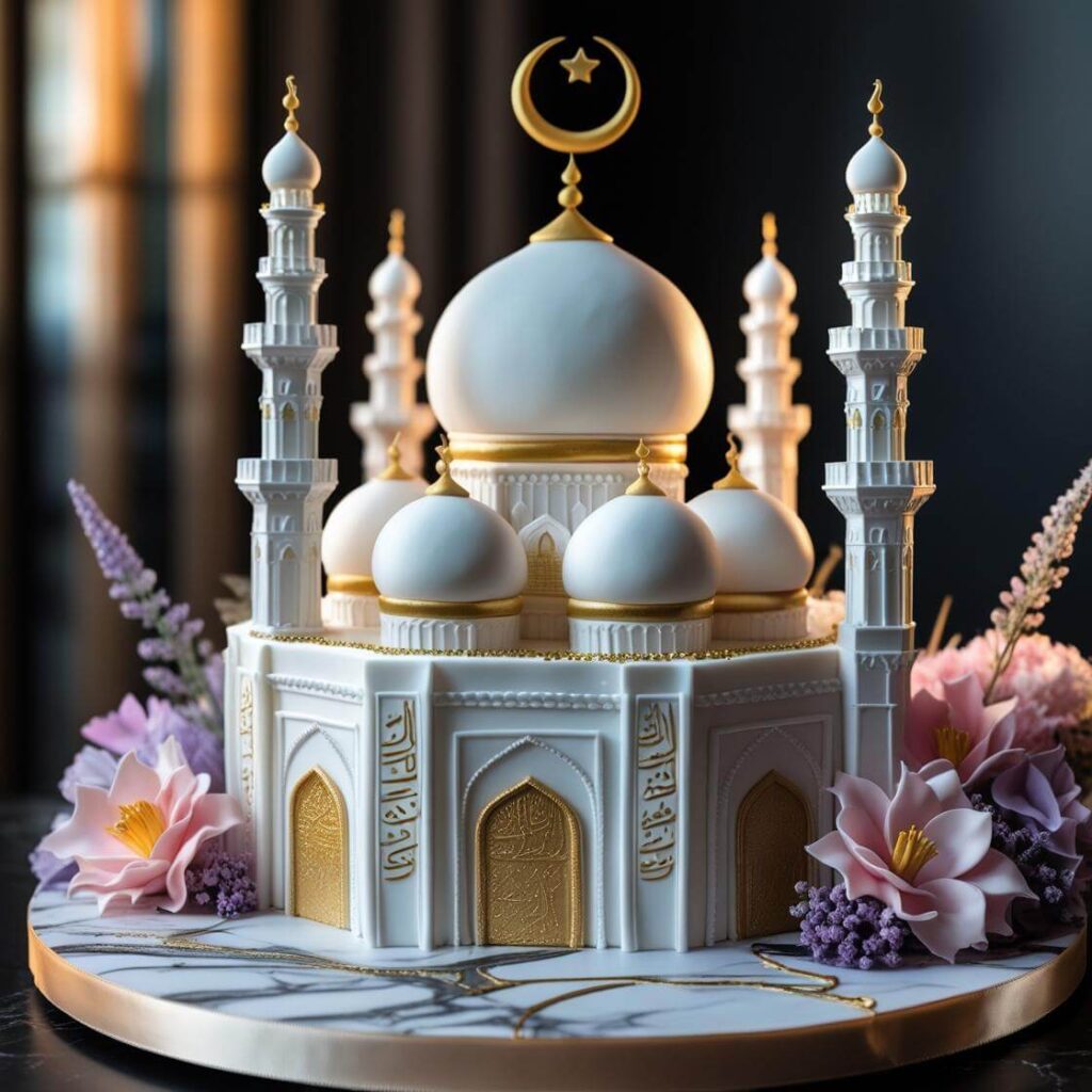 Mosque-Shaped Cake