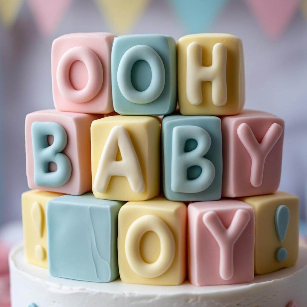 10 Adorable Baby Shower Cake Designs to Sweeten Your Celebration 9 OOH BABY CAKE