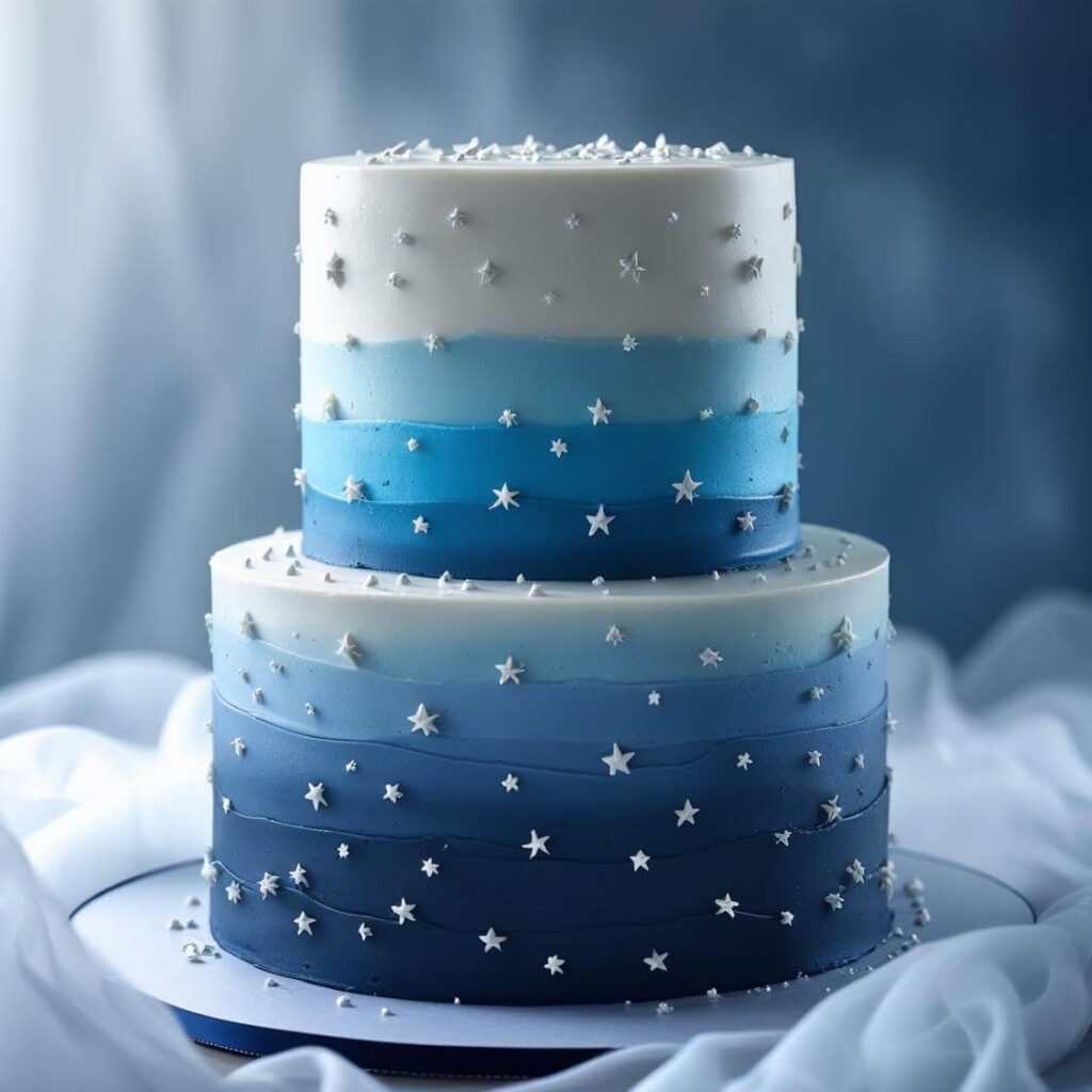 Ombre Effect Cake