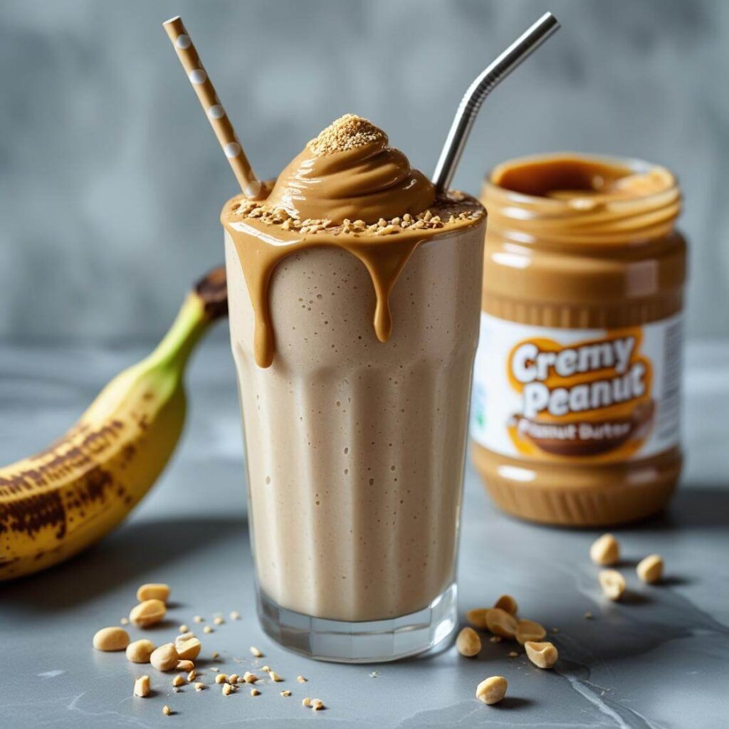 Peanut Butter Soybean Smoothie