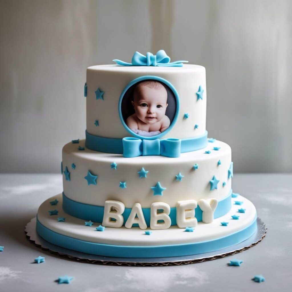 Personalized Name & Photo Cake