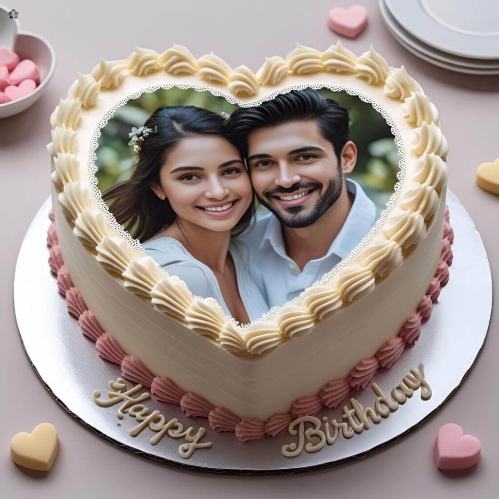10 Popular Birthday Cake Designs for Wife in 2025 5 Personalized Photo Cake for wife