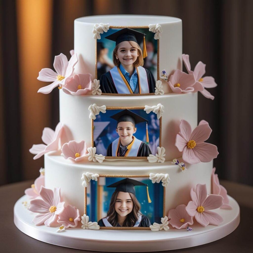 Photo Collage Cake