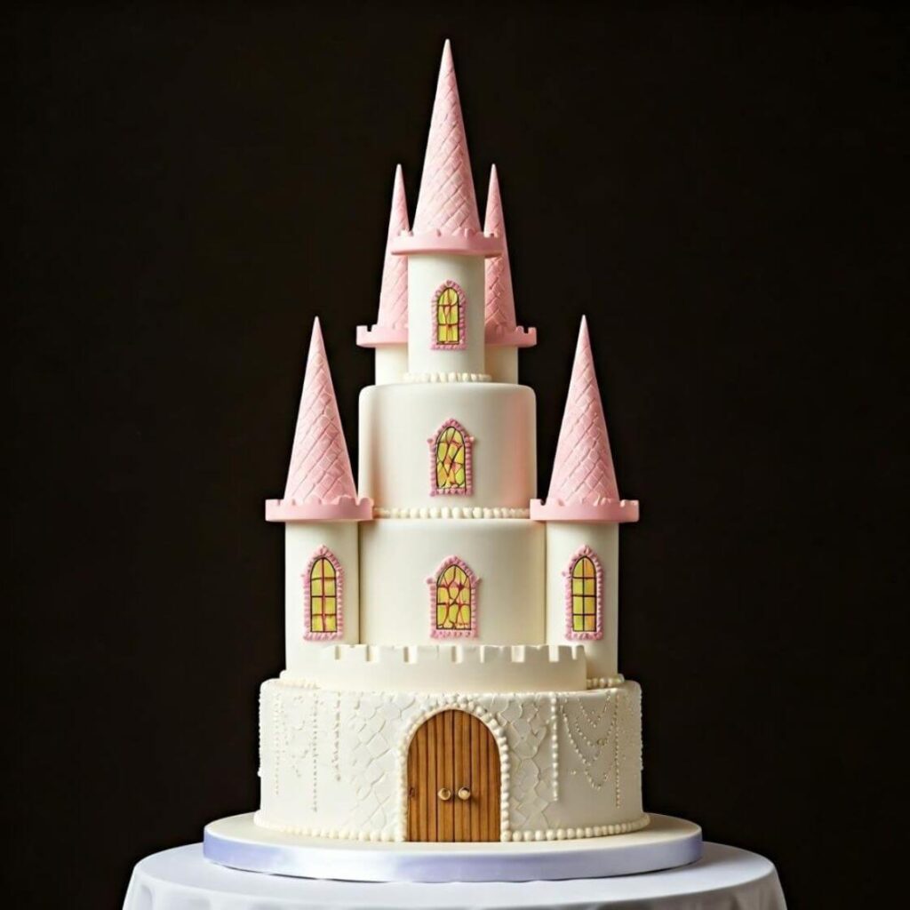 10 Stunning Princess Cake Design Ideas for a Magical Celebration 3 Princess Castle Cake