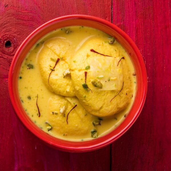 Top 10 Indian Desserts, Which are Most Popular and Loved by Indian Peoples 7 Rasmalai