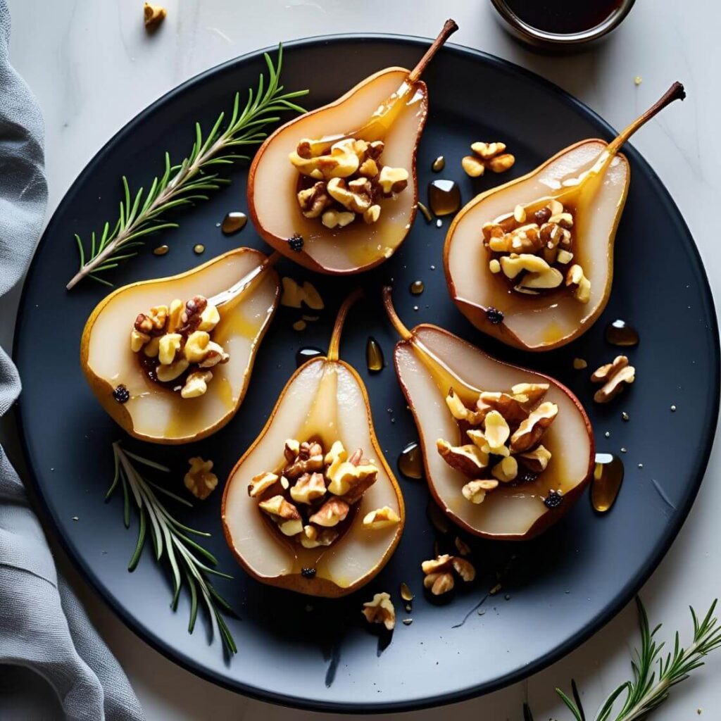 10 Delicious & Nutritious Healthy Desserts You’ll Love 11 Roasted Pears with Walnuts