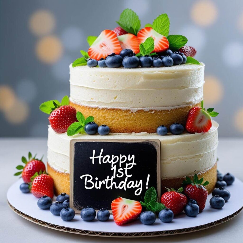Rustic Cake with Fruits