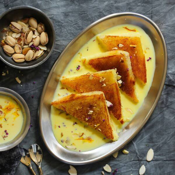 Top 10 Indian Desserts, Which are Most Popular and Loved by Indian Peoples 10 Sahi Tukda