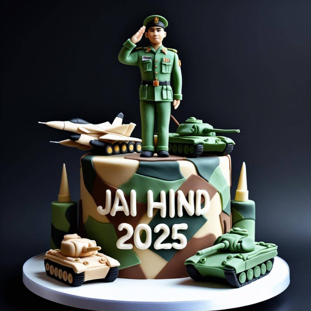 Soldier Tribute Cake