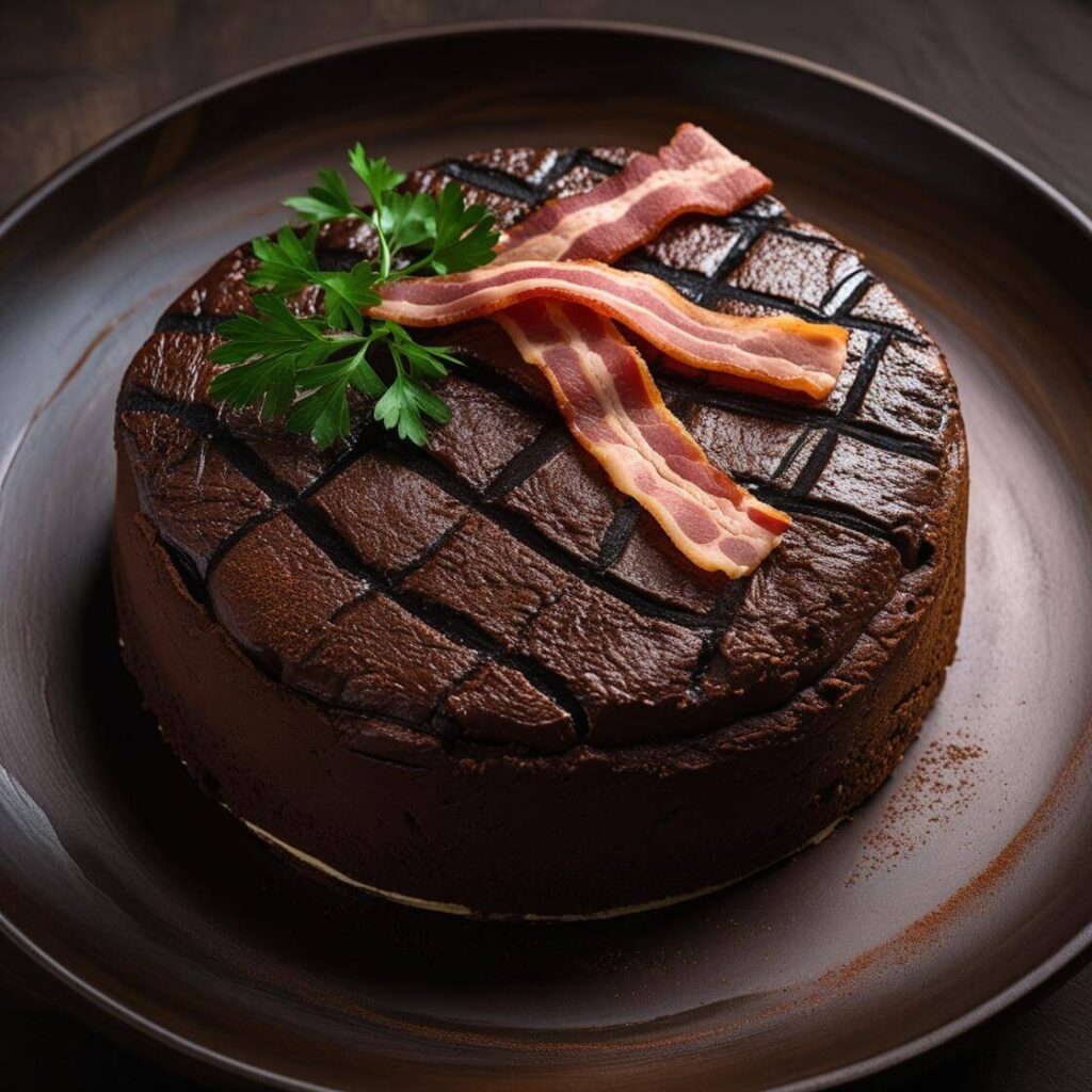 Steak & Bacon Cake