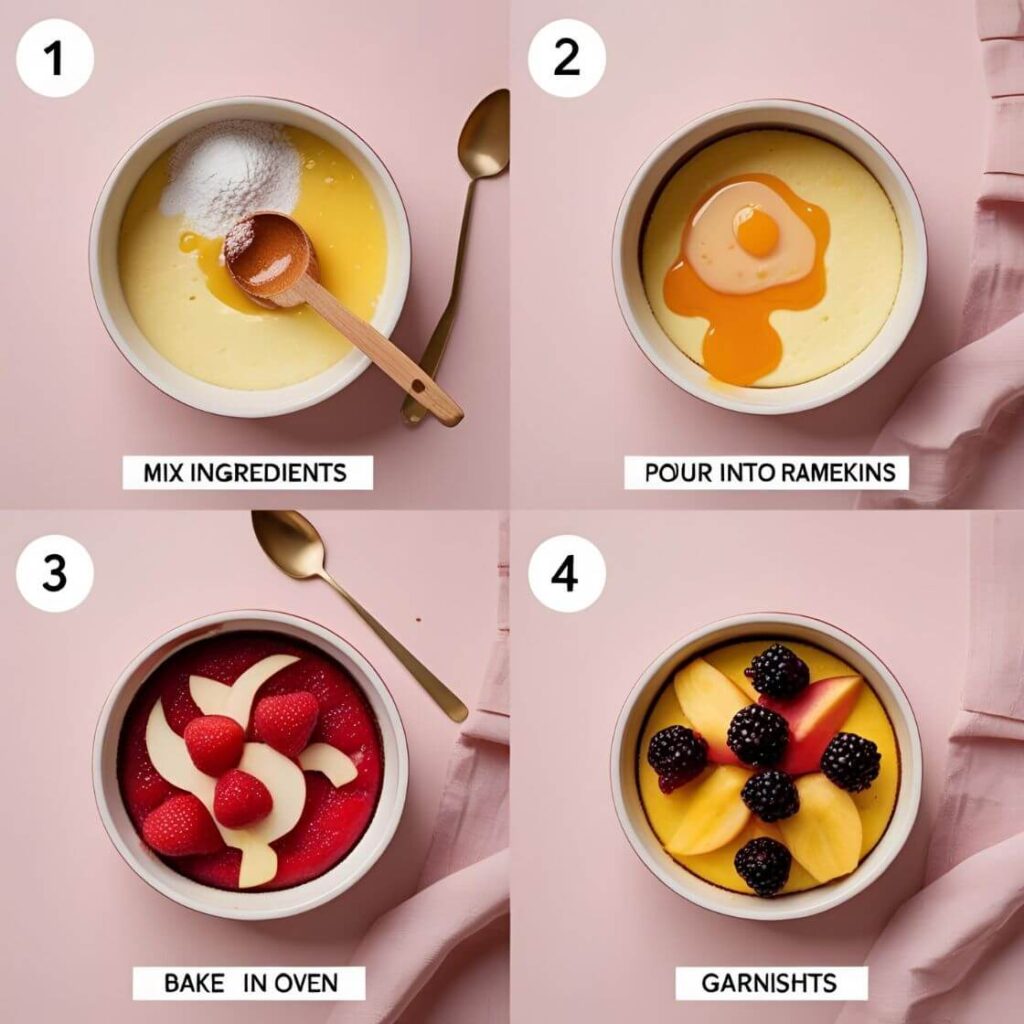 Creamy Baked Yogurt Recipe – A Healthy Dessert in 30 Minutes! 3 Step-by-Step to make baked yogurt recipe