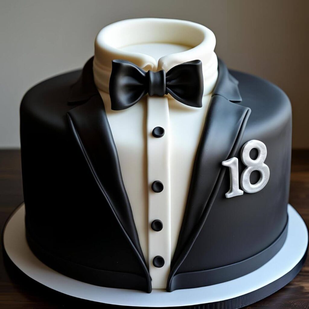 Suit & Tie Cake