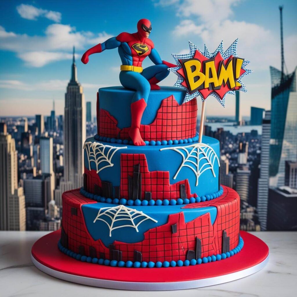 10 Unique Cake Designs for Your Brother’s Special Day 7 Superhero Cake