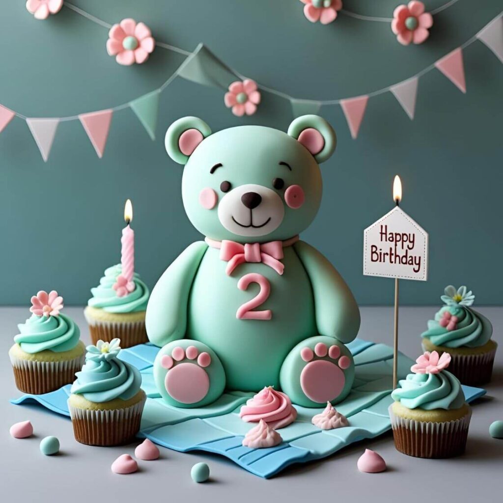 2025’s Hottest 2nd Birthday Cake Designs for Your Little Boy! 5 Teddy Bear Picnic Cake