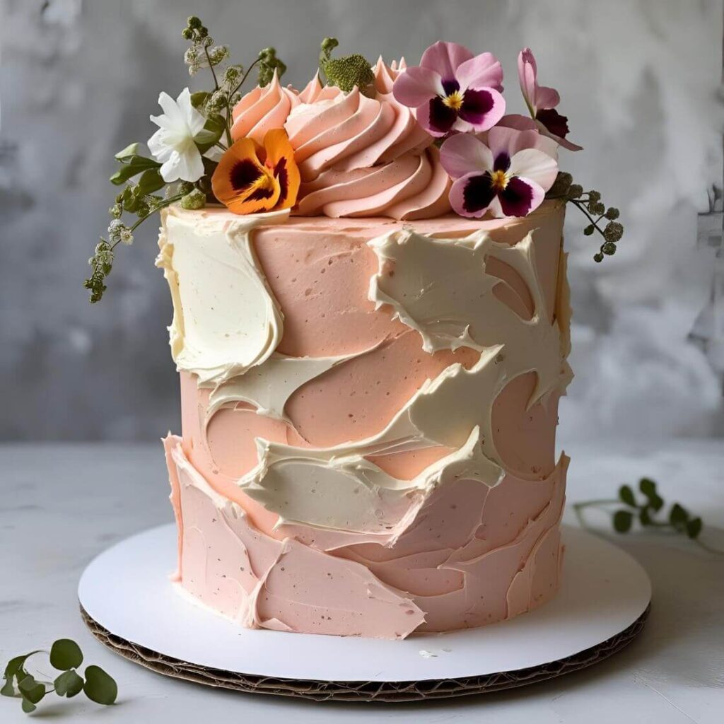 Textured Buttercream Art