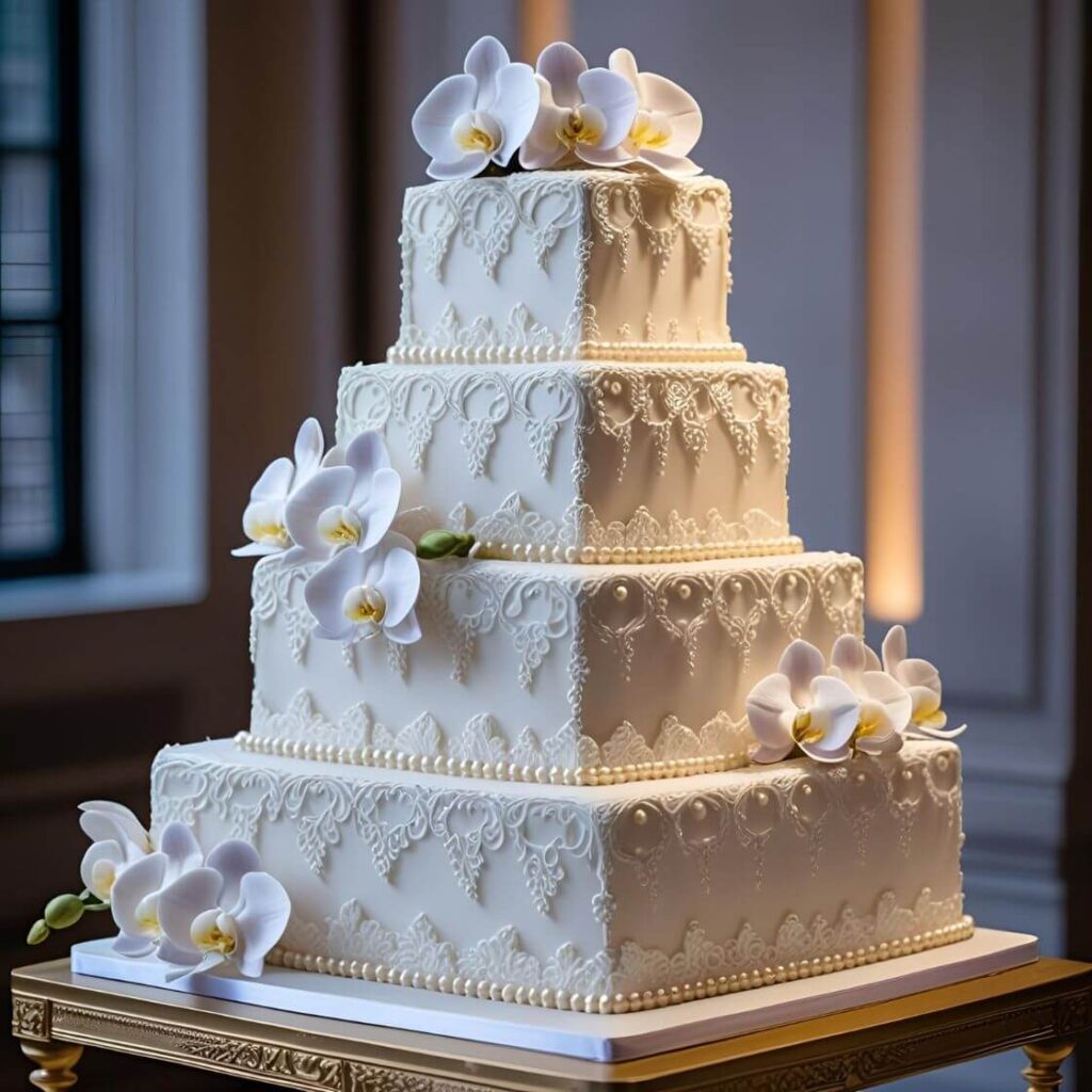 Best 10 Popular Square Cake Design Ideas for Every Occasion 11 Tiered Square Cake
