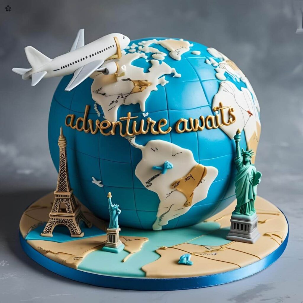 10 Trending Birthday Cake Designs for your Husband in 2025 10 Travel-Themed Cake for husband