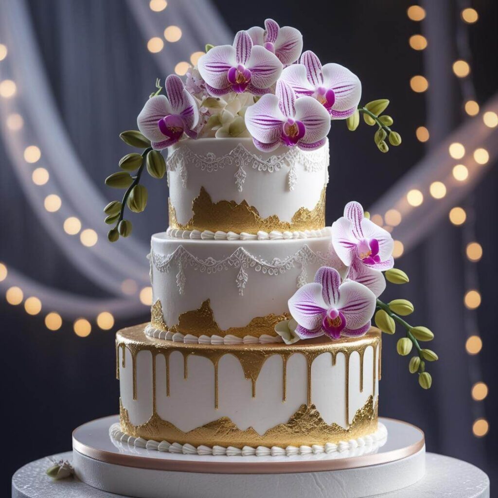 10 Stunning Rasmalai Cake Designs to Elevate Your Celebrations 7 Two-Tier Rasmalai Wedding Cake