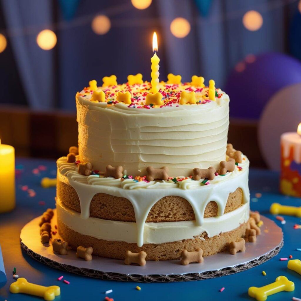 Two Tiered Birthday Cake