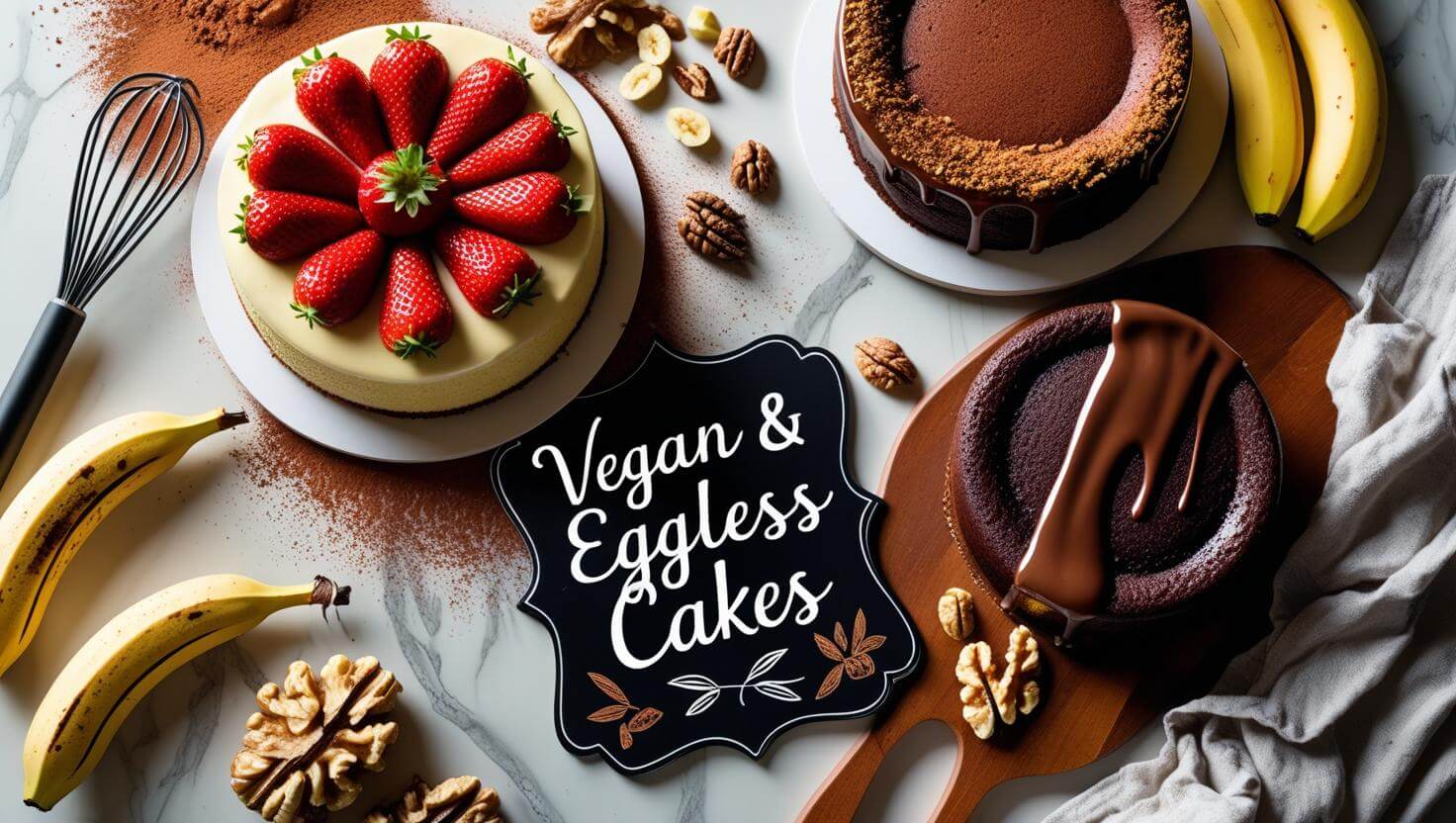 Vegan & Eggless Cake Recipes That Taste Amazing