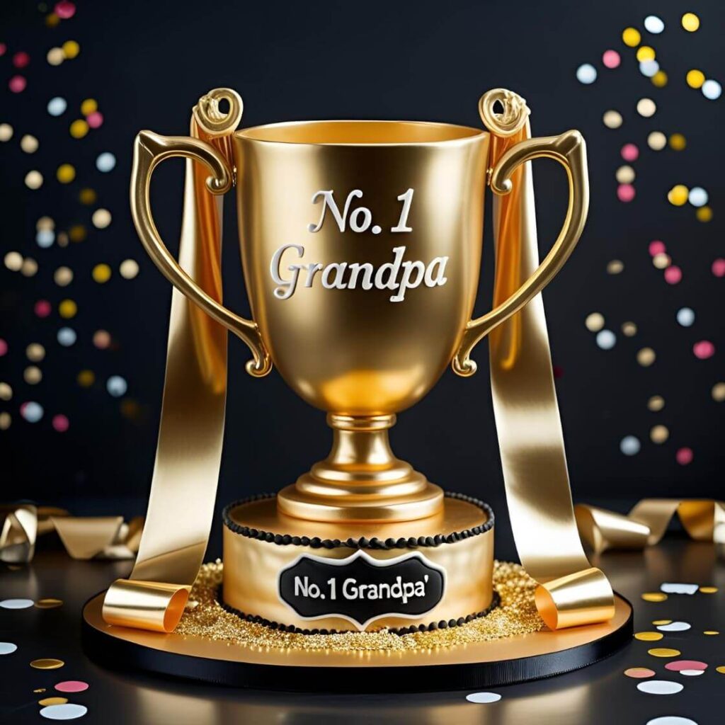 10 Trending Cake Designs for Grandpa in 2025 – Sweet & Sentimental! 10 World’s Best Grandpa Trophy Cake