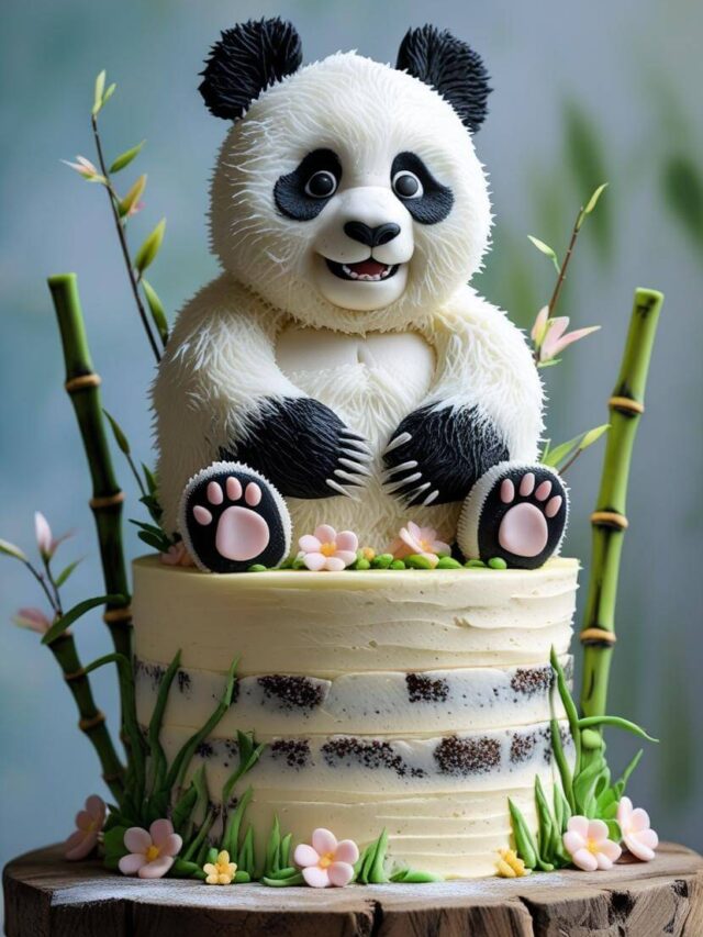 7 Charming Panda Cake Designs You'll Love