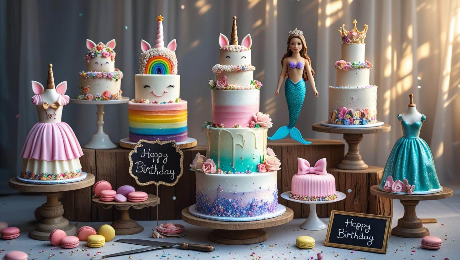 10 Adorable Cake Designs for Your Daughter’s Birthday – She will Love 7