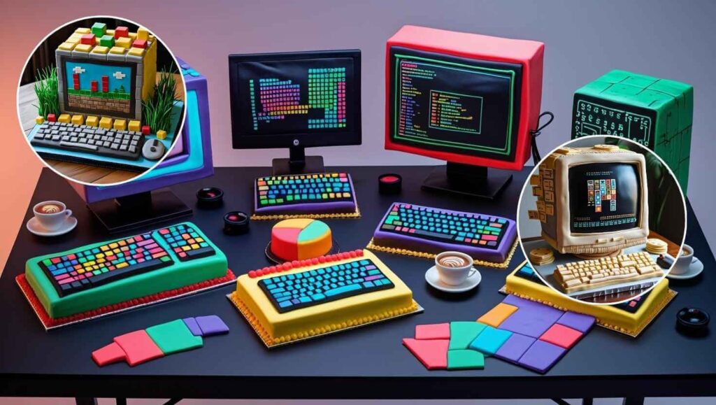 10 Stunning Computer-Themed Cake Designs for Tech Lovers
