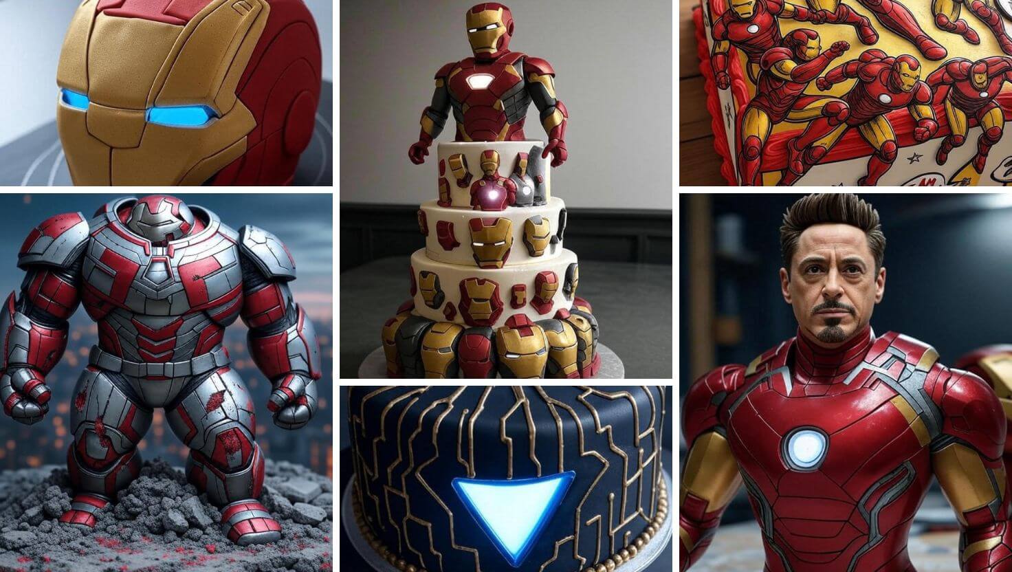 10 Stunning Iron Man Cake Design Ideas for Superhero Fans
