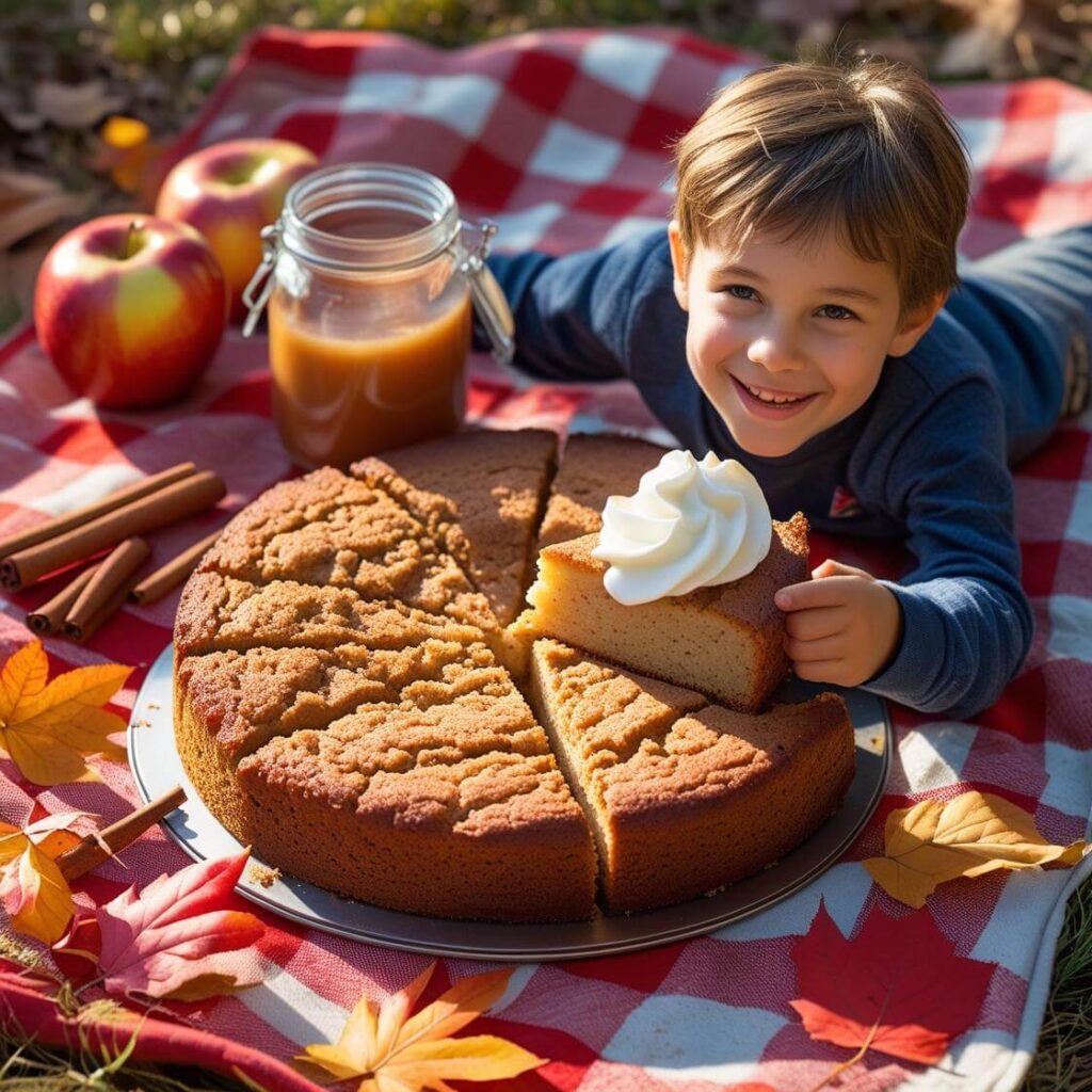 3-Ingredient Apple Cake