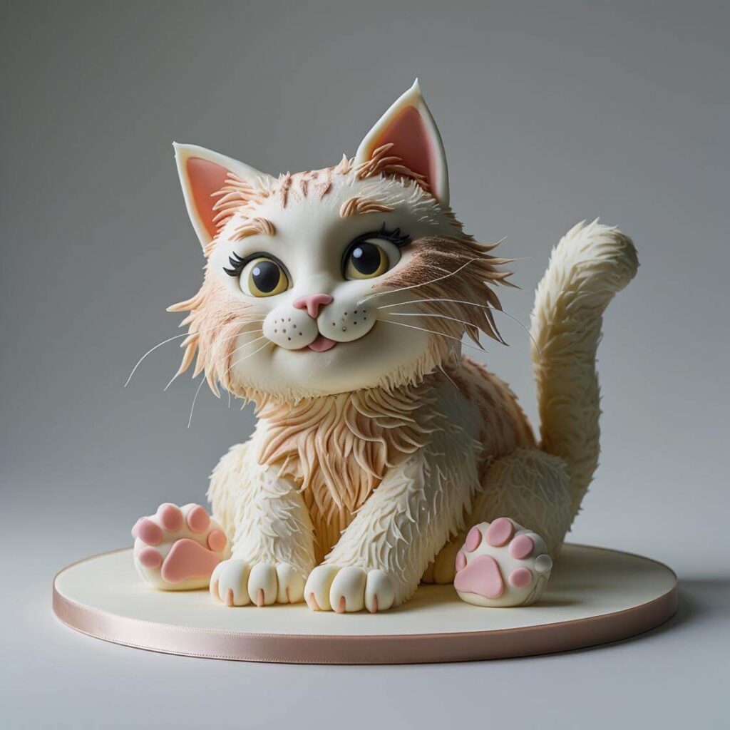 3D Cat Cake