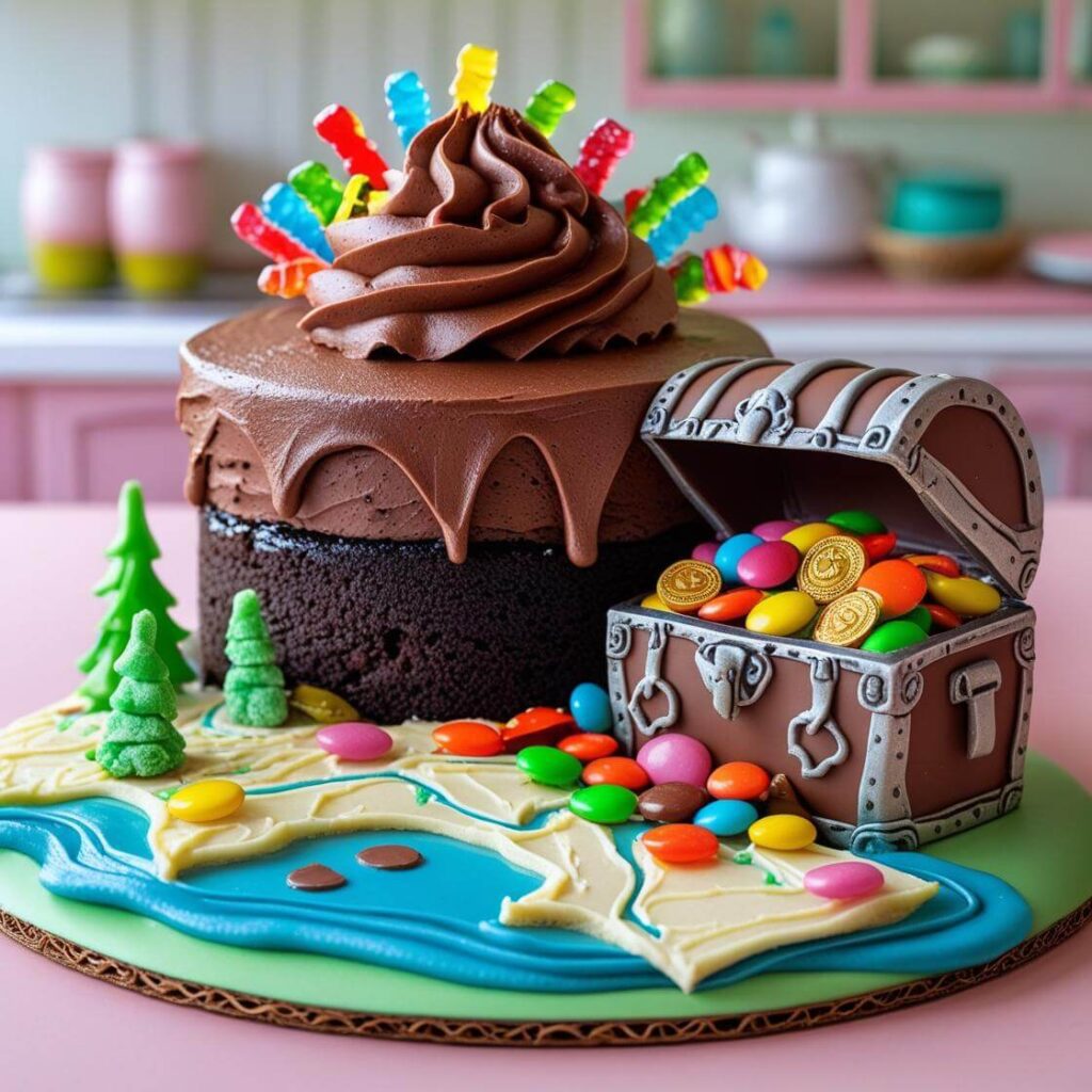 Adventure Awaits Cake for Boyfriend