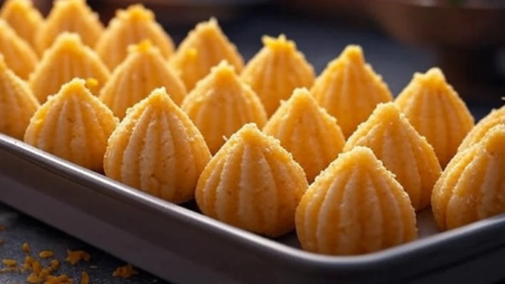 Bake Orange Modak Recipe