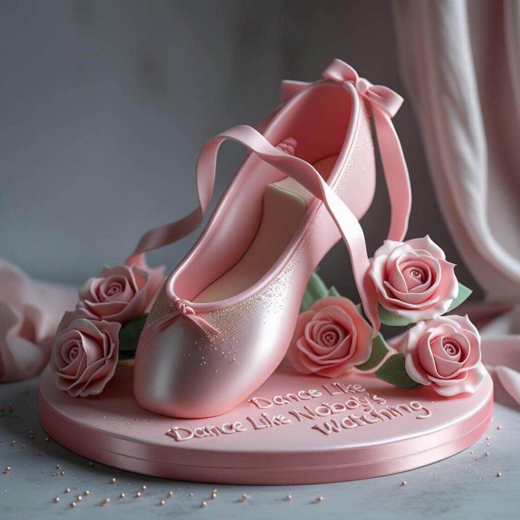 10 Adorable Cake Designs for Your Daughter’s Birthday – She’ll Love #7! 7 Ballet Slipper Cake