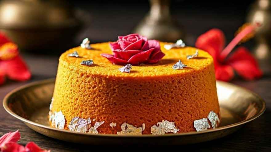 Bengali Mishti-Inspired Sponge Cake