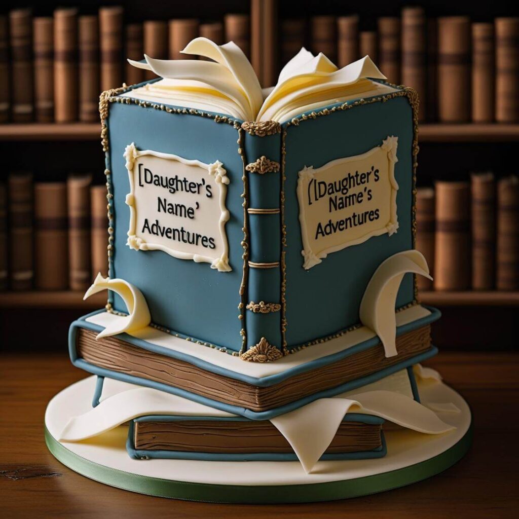 10 Adorable Cake Designs for Your Daughter’s Birthday – She’ll Love #7! 10 Book Lover’s Cake for Daughter