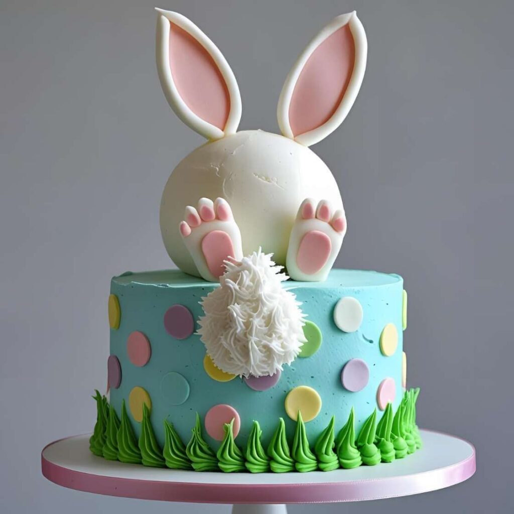Bunny Butt Cake