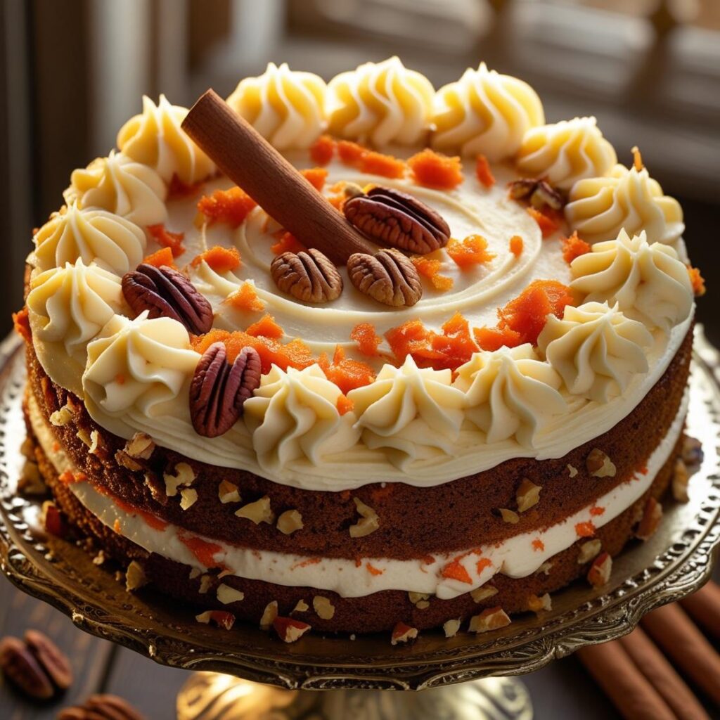 Carrot Cake with Coconut Flour