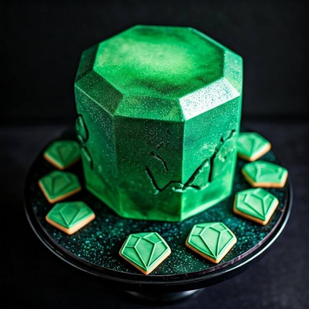 Best 20 Stunning Sonic Cake Design Ideas for the Ultimate Fan 6 Chaos Emerald Cake