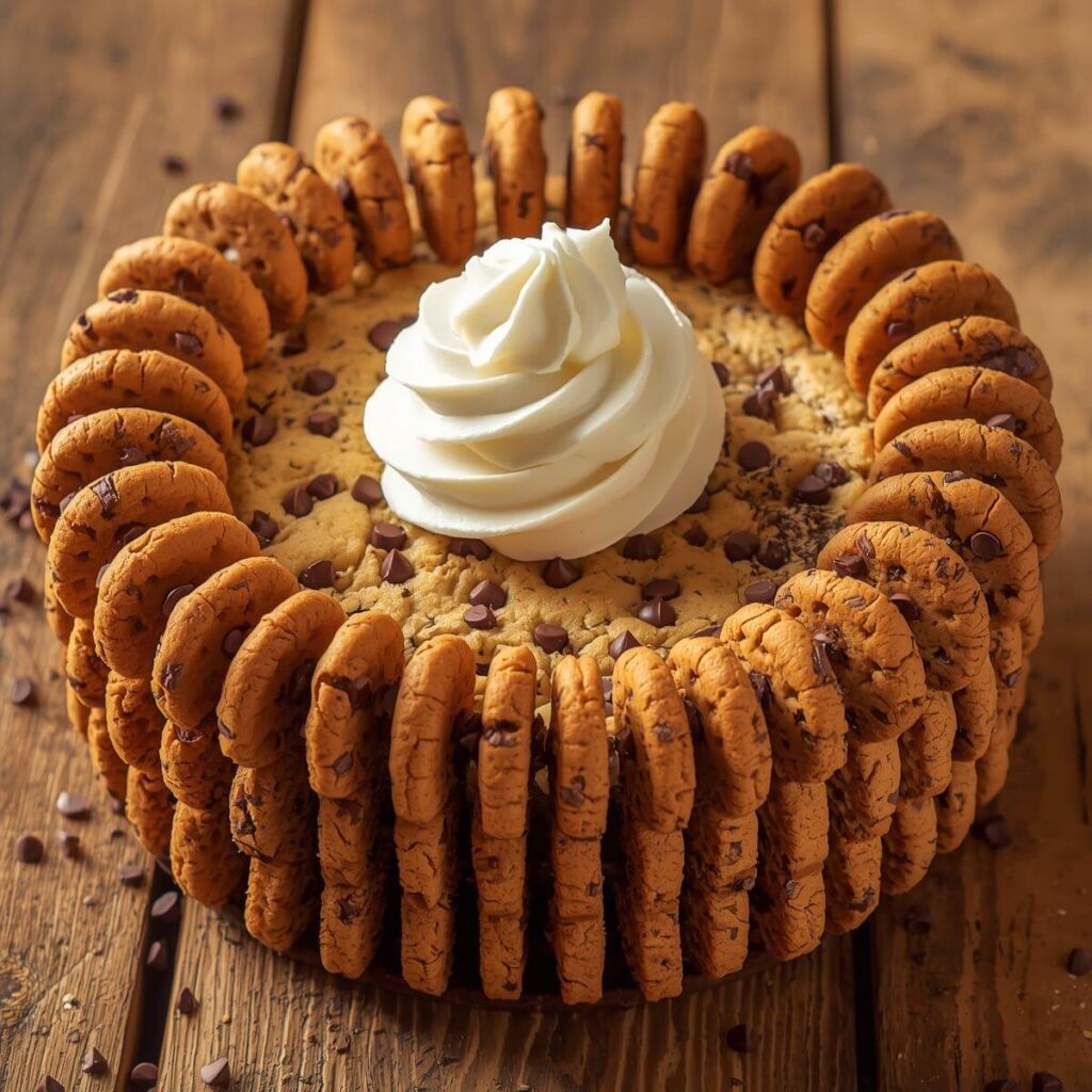 Choco Chip Cookie Cake Hybrid