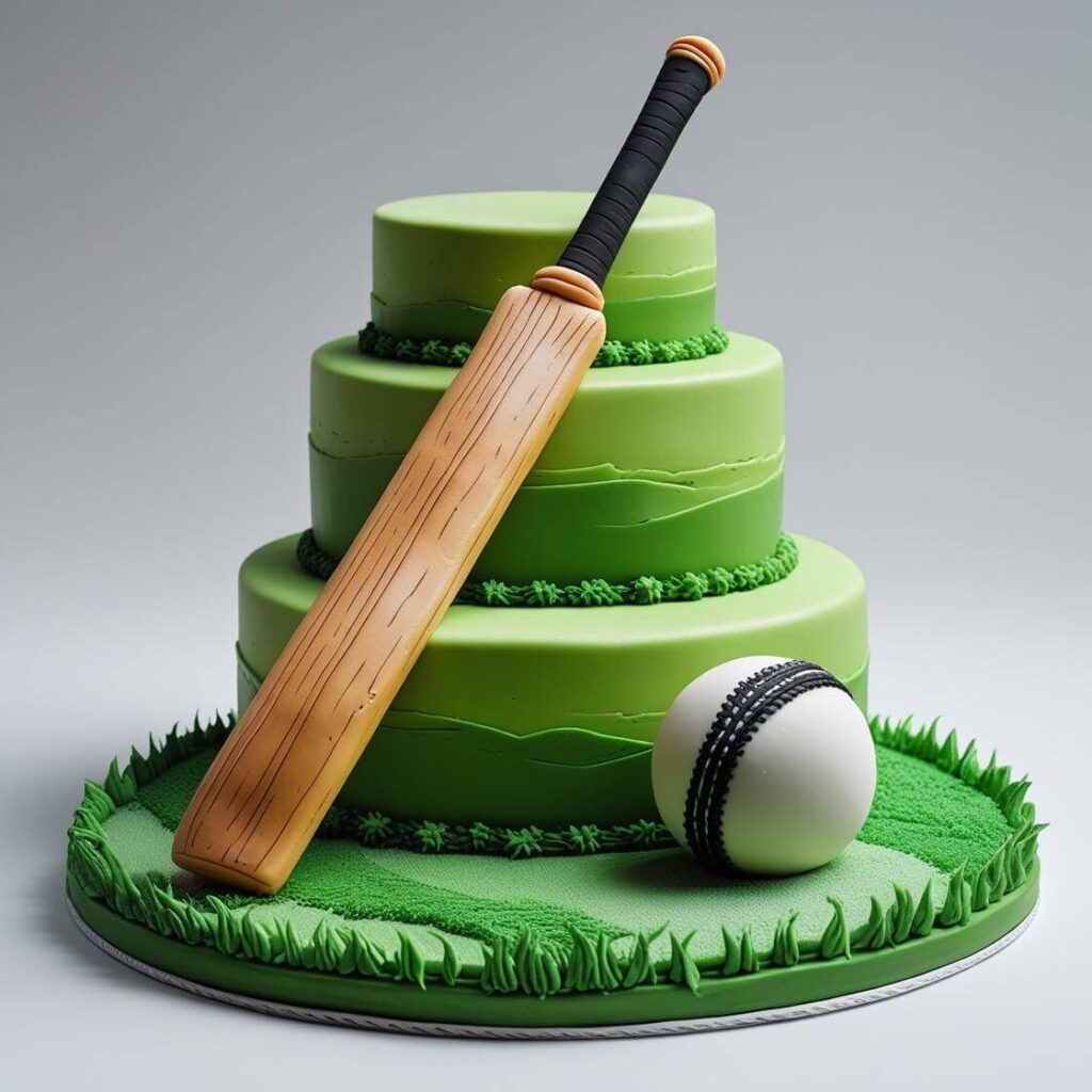 Classic Bat & Ball Cake