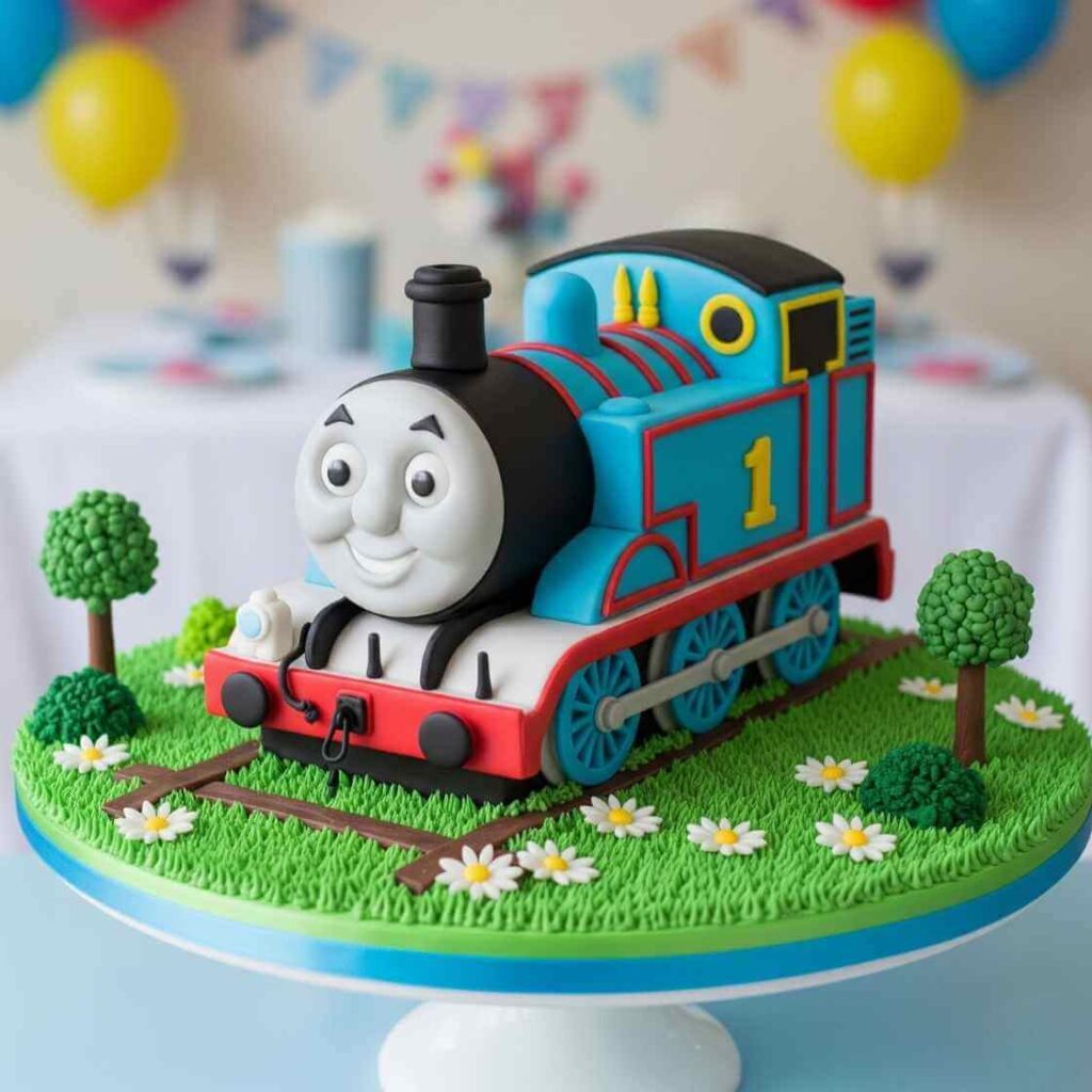 Classic Thomas the Tank Engine Cake
