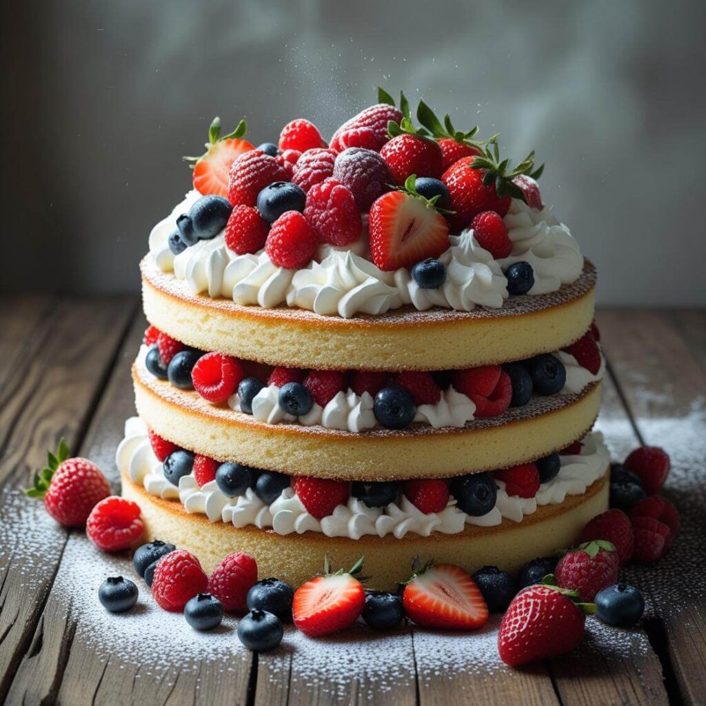 Classic Whipped Cream & Fresh Berries