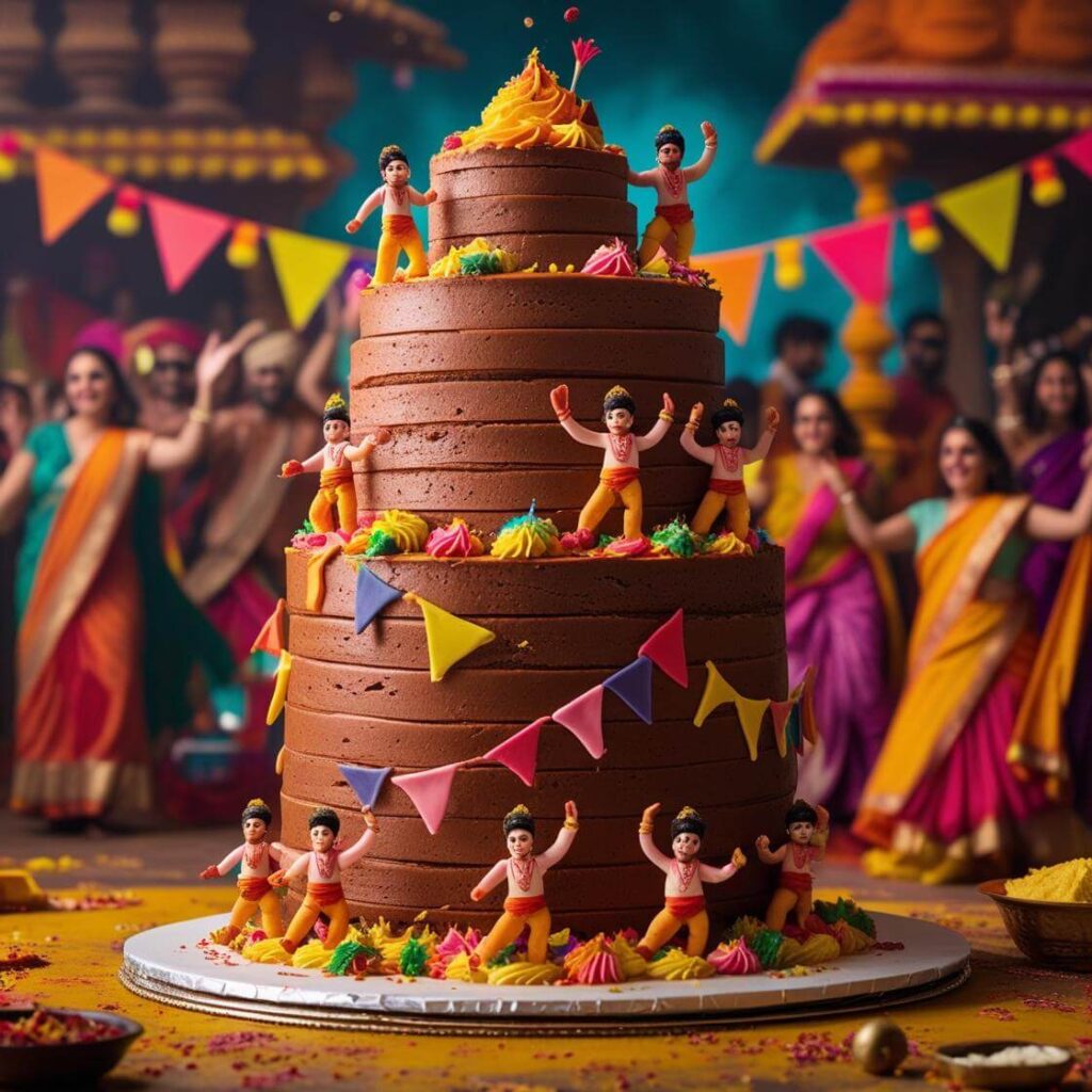 Dahi Handi Cake